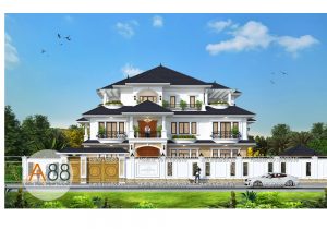 BIỆT THỰ 3 TẦNG PHONG CÁCH TÂN CỔ ĐIỂN TẠI HẢI DƯƠNG