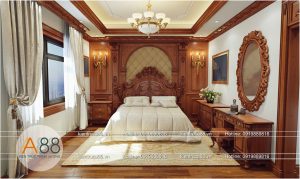 THIẾT KẾ NỘI THẤT BIỆT THỰ PHONG CÁCH TÂN CỔ ĐIỂN
