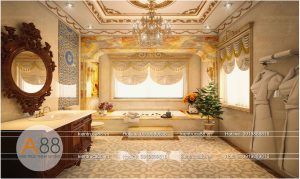 THIẾT KẾ NỘI THẤT BIỆT THỰ PHONG CÁCH TÂN CỔ ĐIỂN