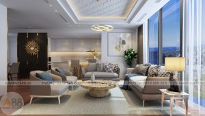 thiết kế nội thất chung cư cao cấp