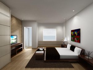 thiết kế nội thất phòng ngủ gia đình