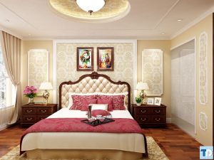 thiết kế phòng ngủ phong cách hiện đại