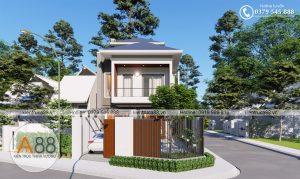 mẫu thiết kế biệt thự mini