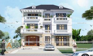 Thiết kế biệt thự theo phong cách tân cổ điển