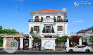 thiết kế biệt thự tân cổ điển