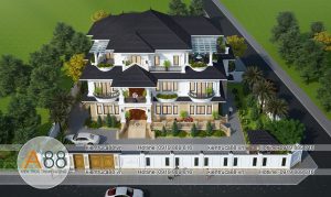 thiết kế biệt thự nghỉ dưỡng đẹp