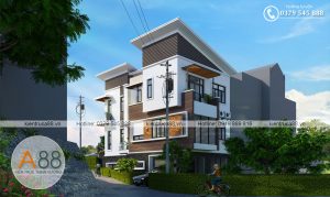 Ngắm nhìn 10 mẫu thiết kế nhà biệt thự mặt tiền 15m đẹp mỹ mãn