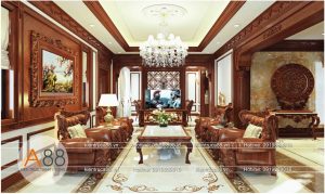 thiết kế nội thất biệt thự ở đâu