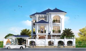 thiết kế biệt thự tân cổ điển tại quảng ninh
