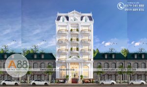 khách sạn 3 sao kiểu Pháp