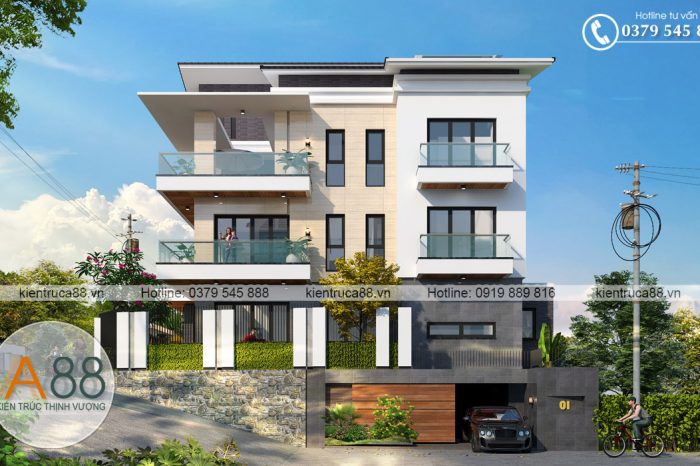 BIỆT THỰ PHỐ HIỆN ĐẠI TẠI QUẢNG NINH