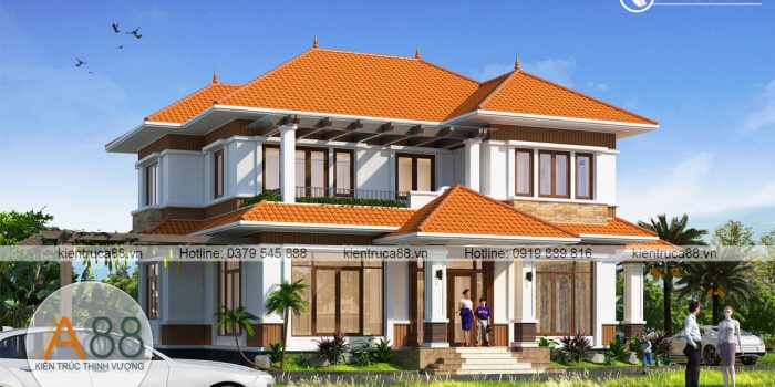 các mẫu thiết kế biệt thự nhà vườn đẹp