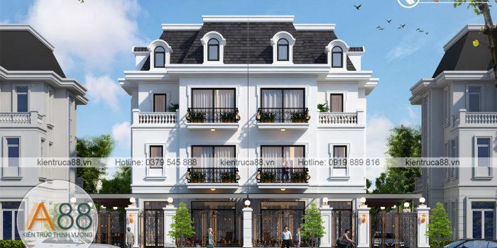 cải tạo biệt thự song lập