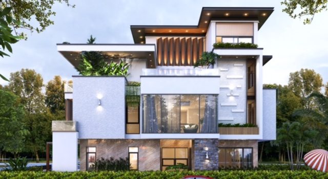 công ty chuyên thiết kế biệt thự hiện đại đẹp