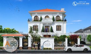 công ty chuyên thiết kế biệt thự tân cổ điển đẹp