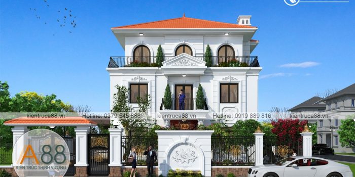 thiết kế biệt thự tại hải dương