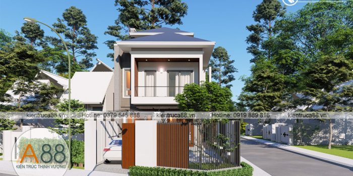 mẫu thiết kế biệt thự mini