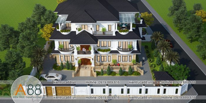 thiết kế biệt thự nghỉ dưỡng đẹp