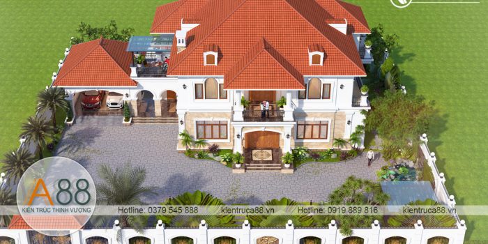 mẫu biệt thự tân cổ điển đẹp tại Hải Phòng