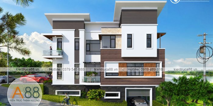 mẫu biệt thự đẹp tại phú thọ