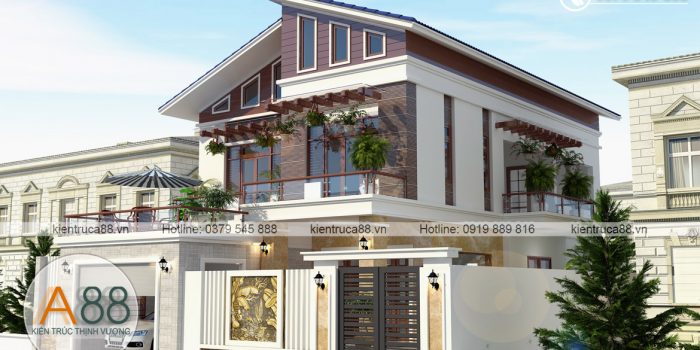 thiết kế biệt thự đẹp tại bắc ninh