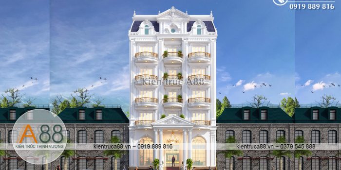 khách sạn 3 sao kiểu Pháp